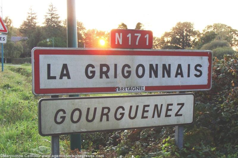 L\'entrée de La Grigonnais près de Blain. Photo du 11-10-2008. L\'entrée de La Grigonnais près de Blain. Photo du 11-10-2008.