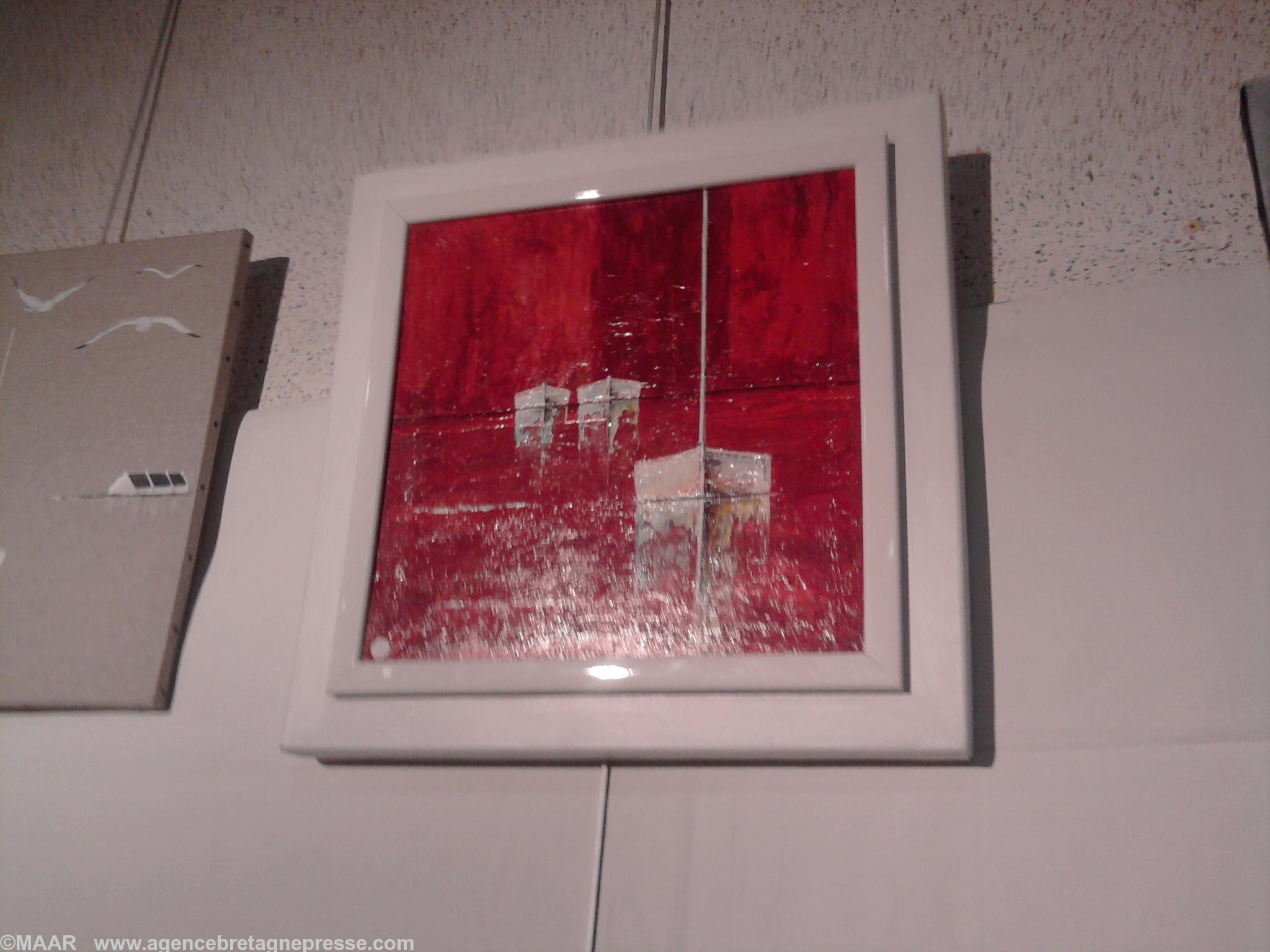 Temps Calme oeuvre de Renée Lebreton Temps Calme oeuvre de Renée Lebreton