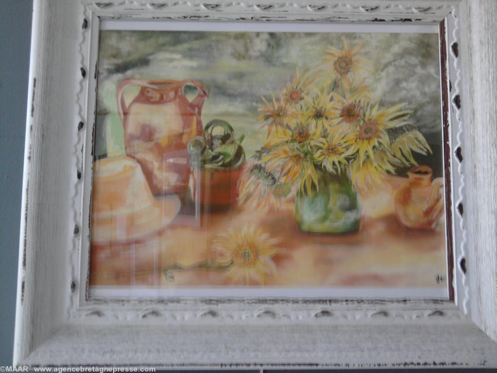 Nature d\'été oeuvre de Jannick Gibou Nature d\'été oeuvre de Jannick Gibou