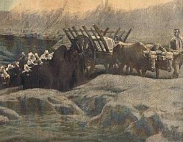 Une autre oeuvre bretonne d\'Hippolyte Berteaux : <i>Dernier retour</i>. Conservée au musée des Beaux-Arts de Nantes. Une autre oeuvre bretonne d\'Hippolyte Berteaux : <i>Dernier retour</i>. Conservée au musée des Beaux-Arts de Nantes.