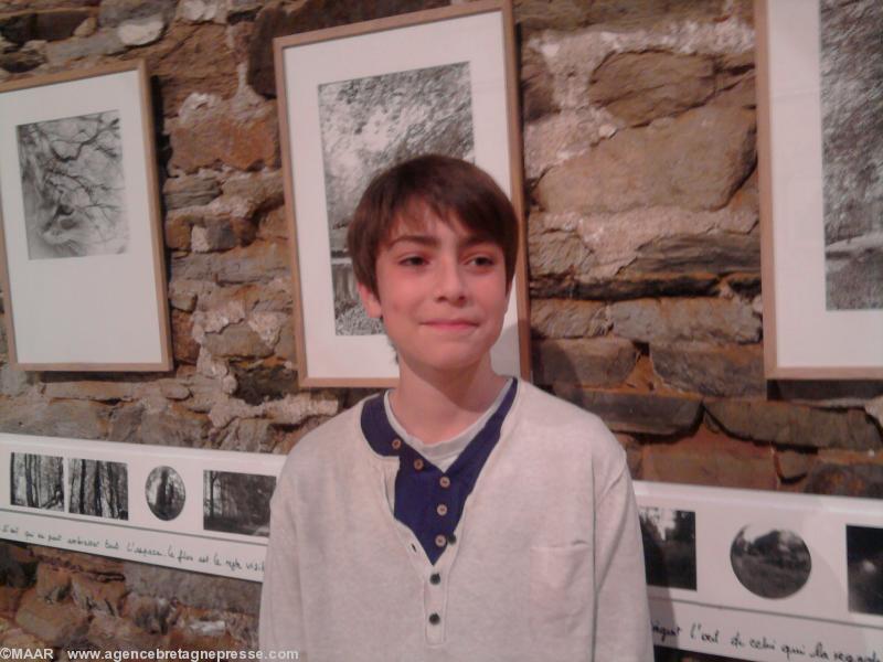 David qui a participé à l\'exposition