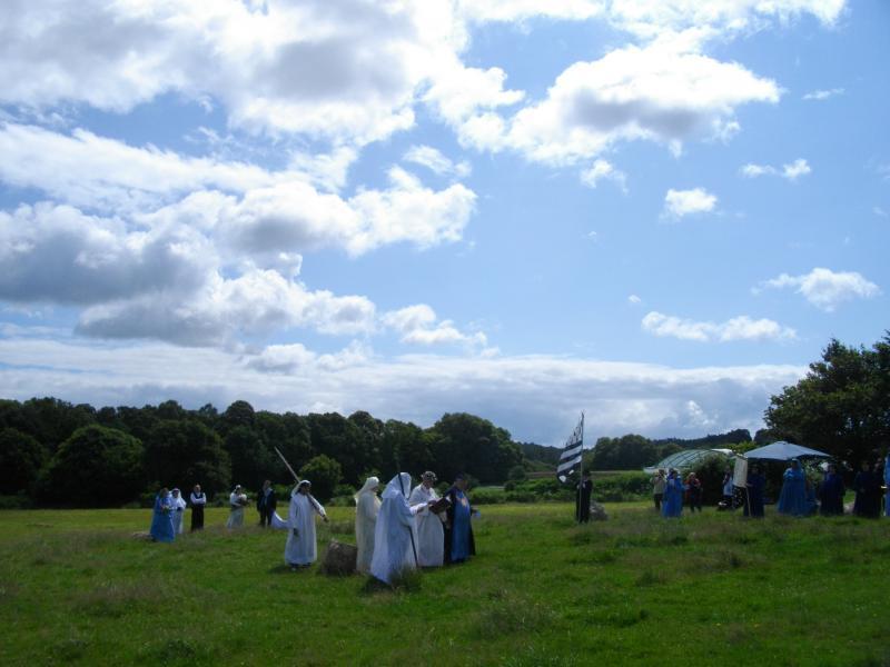 Gorsedd Digor. Arzano le 15 juillet 2012. Photo Fanny Chauffin. Gorsedd Digor. Arzano le 15 juillet 2012. Photo Fanny Chauffin.
