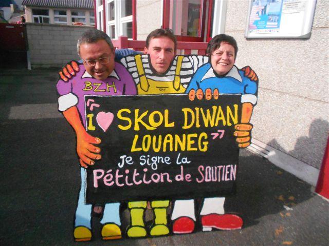 La pétition de soutien à l\'école Diwan a déjà recueilli
1600 signatures.