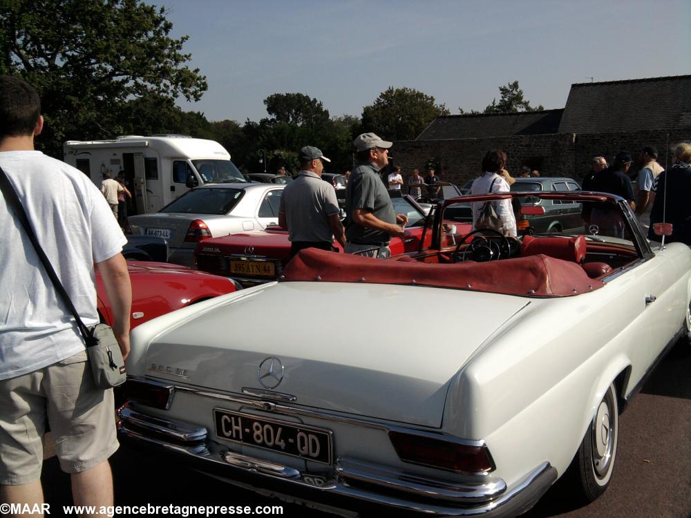 Vue du rassemblement Mercédès Vue du rassemblement Mercédès