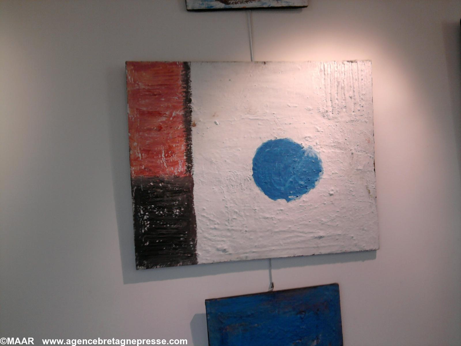 Oeuvre représentant la sagesse de Frank Brunet Oeuvre représentant la sagesse de Frank Brunet