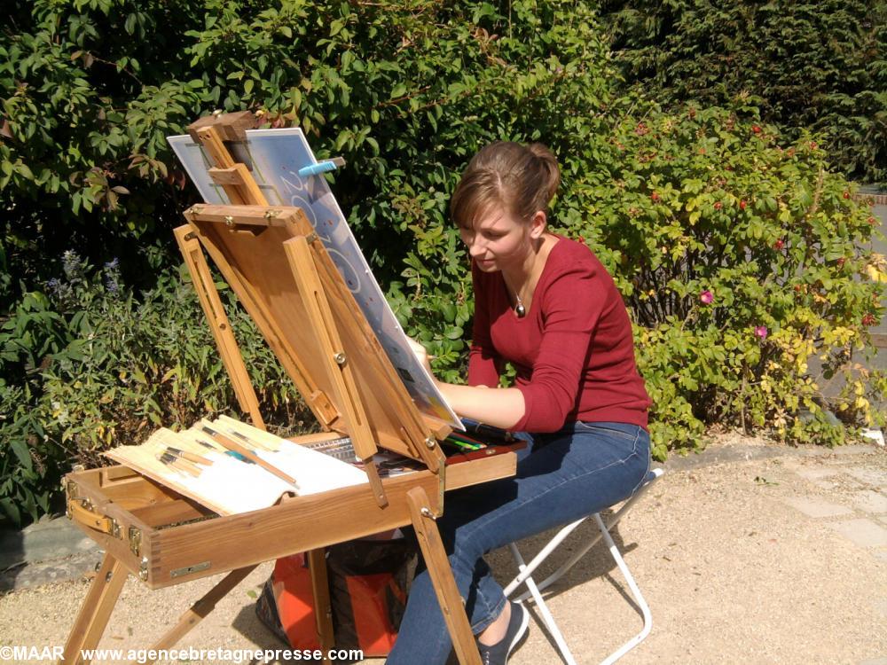 Anne Claire reproduit l\'église Anne Claire reproduit l\'église