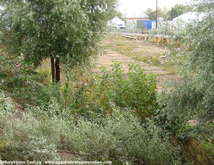 Nantes. La cale Crucy en octobre 2008. C’est ici que fut construit le Belem, fameux trois-mâts barque lancé en 1896. Nantes. La cale Crucy en octobre 2008. C’est ici que fut construit le Belem, fameux trois-mâts barque lancé en 1896.