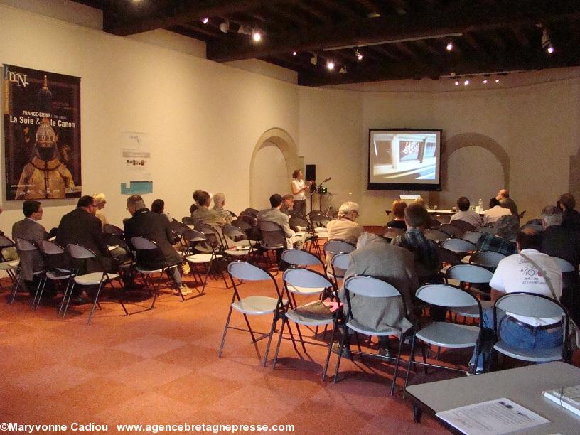Colloque Construction navale Nantes 20-21 septembre 2012. Une vue de la salle. Colloque Construction navale Nantes 20-21 septembre 2012. Une vue de la salle.