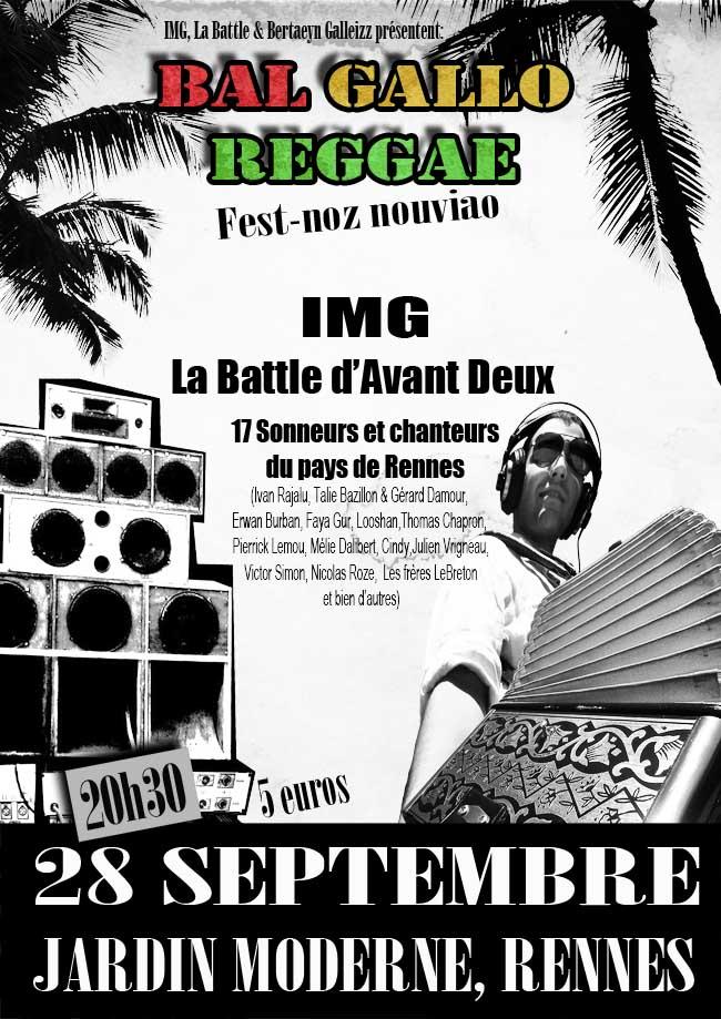 Affiche du Fest-noz du 28 septembre