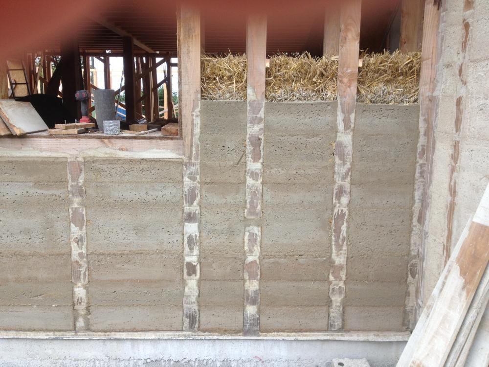 PIGNON : après décoffrage méthode GREB (Groupement de Recherche Écologique de la Baie)