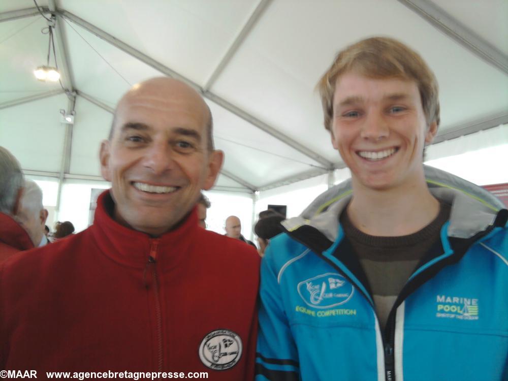 Louis Giard et un organisteur Louis Giard et un organisteur