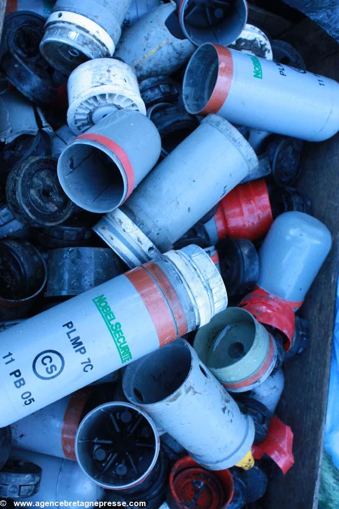 Des arguments de poids : les grenades lacrymogènes PLMP 7C (collectage sur la ZAD)