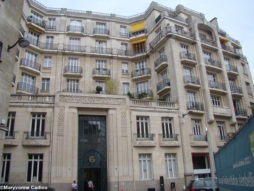 Nantes. Immeuble CGA. Vue d’ensemble. Nantes. Immeuble CGA. Vue d’ensemble.