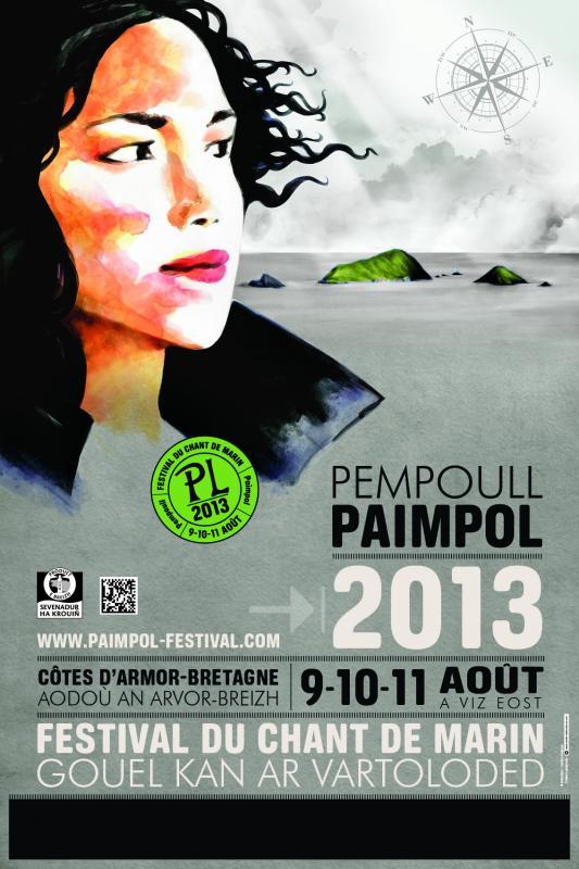 Affiche du Festival du Chant de Marin et des musiques des mers
du Monde