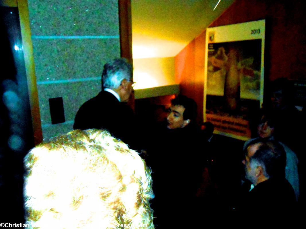 Pierre Maille président du CG 29 et Killian Gastinger responsable
d\'Ai\'ta. 170113