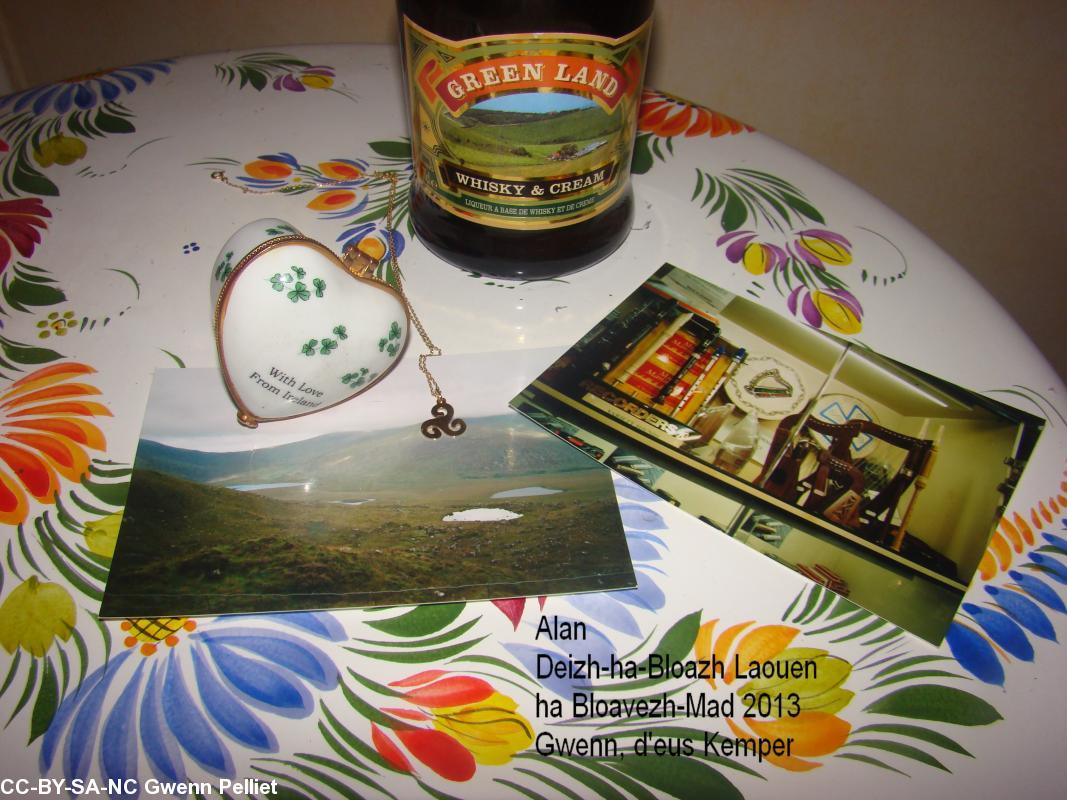 Carte d\'anniversaire et bonne année à Alan