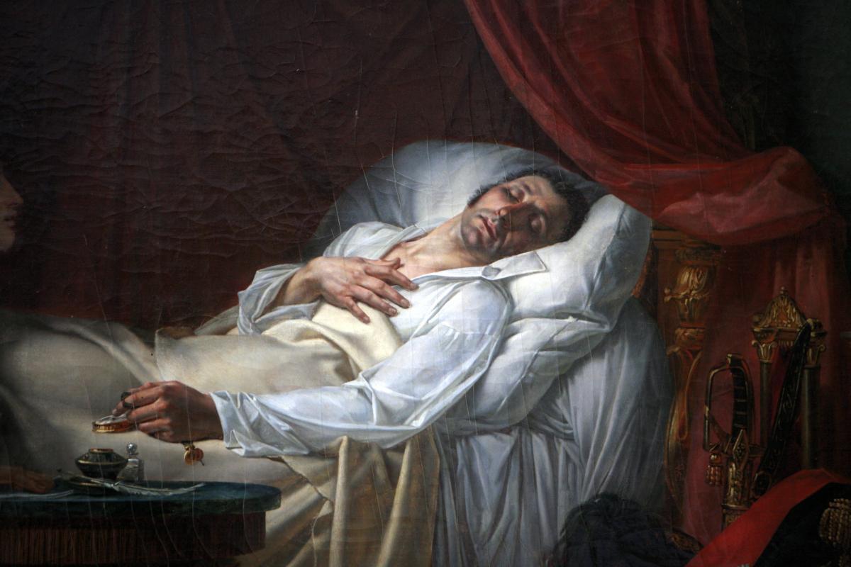La mort du général Moreau
Musée des Beaux-Arts de Brest - Huile par Auguste Couder - c.
1814