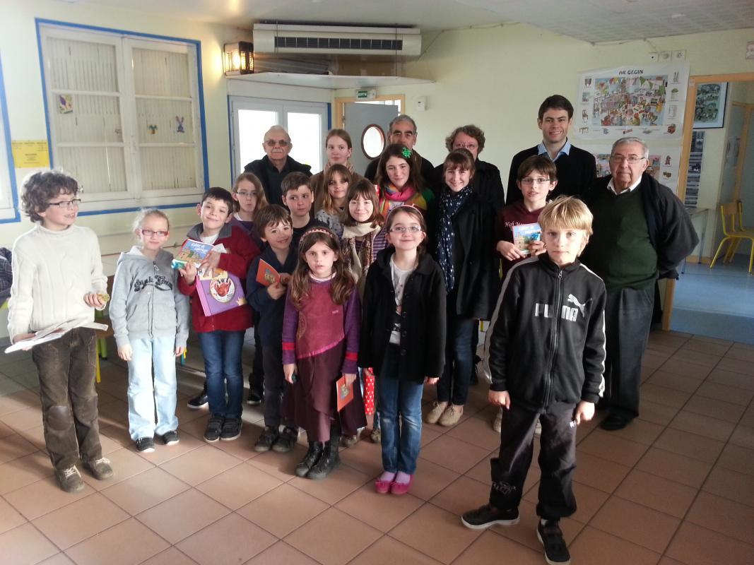 une partie des sélectionnés avec le jury et les organisateurs