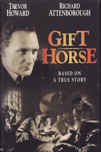 Poster of the original fictionalized movie of 1952 by Compton Bennett with Trevor Howard and Richard Attenborough.