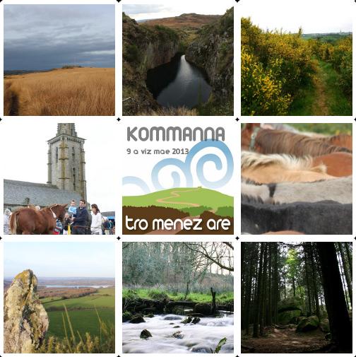 25e édition du Tro Menez Are à Commana sur le thème de \"la Foire de Commana, hier et aujourd\\\'hui\"