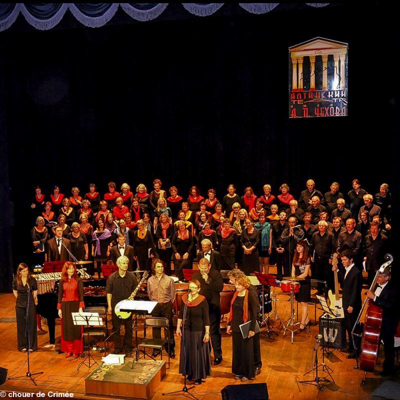 Concert au Théâtre Tchekhov , à Yalta ,le 25avril 2013
