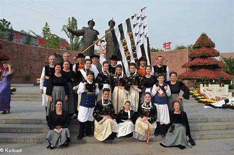 Le cercle Keltiad en Chine en 2012.