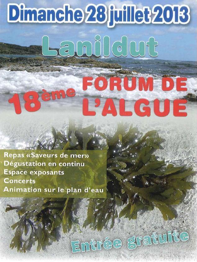 Forum de l\\\'Algue à Lanildut.