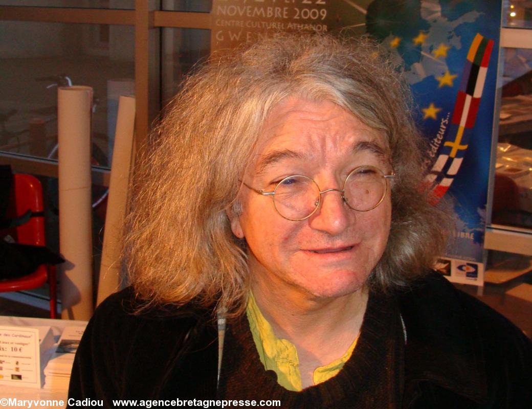 Bernez Tangi le 21 novembre 2009 au Festival du livre en Bretagne de Guérande.