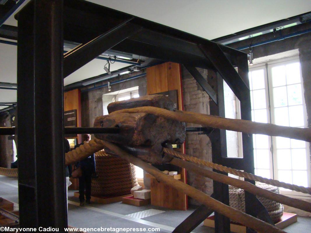 La fabrication des cordages en chanvre à la Corderie royale de Rochefort-sur-Mer. La fabrication des cordages en chanvre à la Corderie royale de Rochefort-sur-Mer.