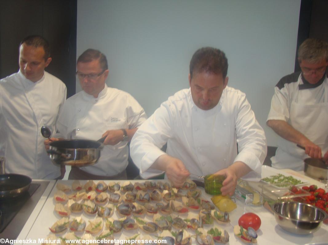 Chef Sylvain Guillemot, chef de "L'Auberge du Pont d'Acigné"