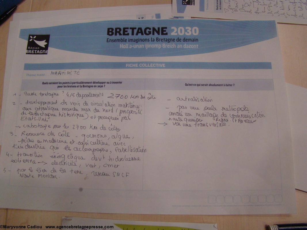 Bretagne 2030 Paris. Feuille de la Bretagne maritime. Bretagne 2030 Paris. Feuille de la Bretagne maritime.