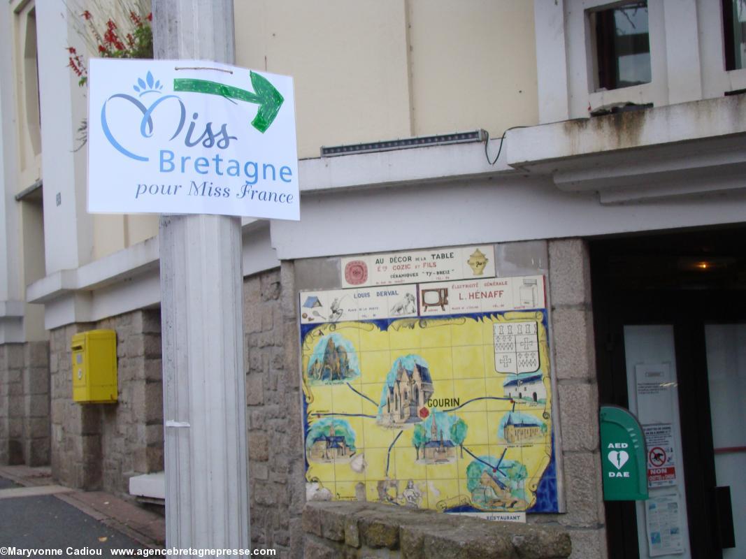 Gourin élection d'une miss Bretagne 2013 contestée. Impossible de se perdre en ville. Gourin élection d'une miss Bretagne 2013 contestée. Impossible de se perdre en ville.