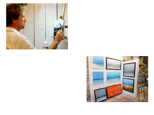 Frédéric FLANET et sa galerie