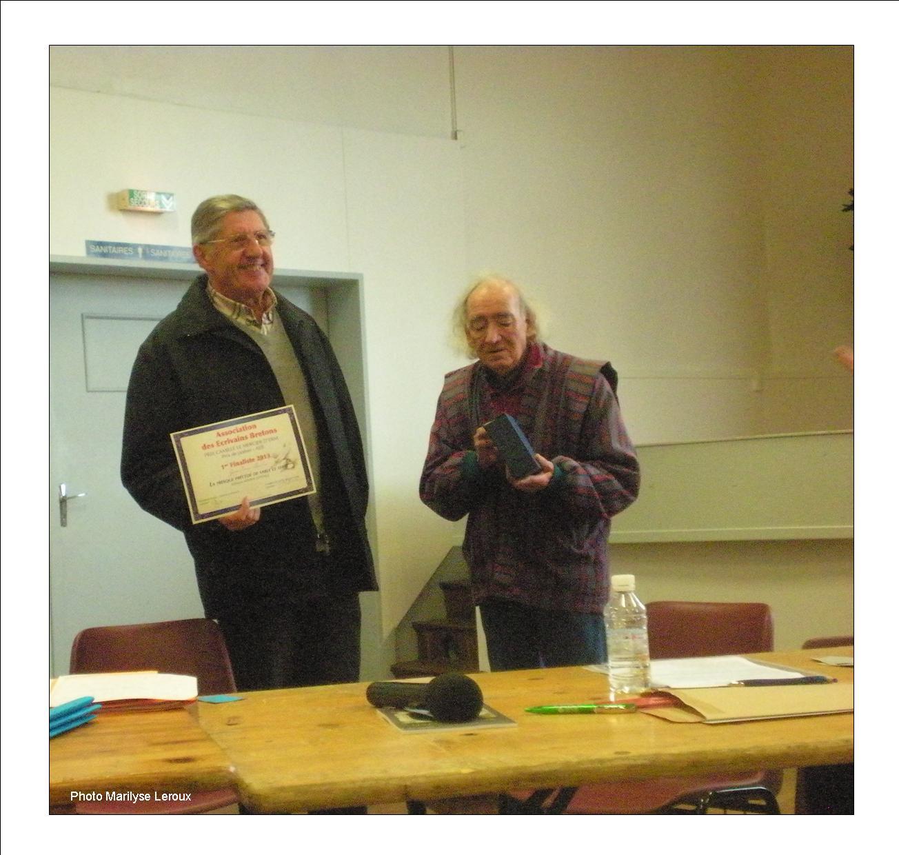 Jean-Pierre Boulic, premier finaliste