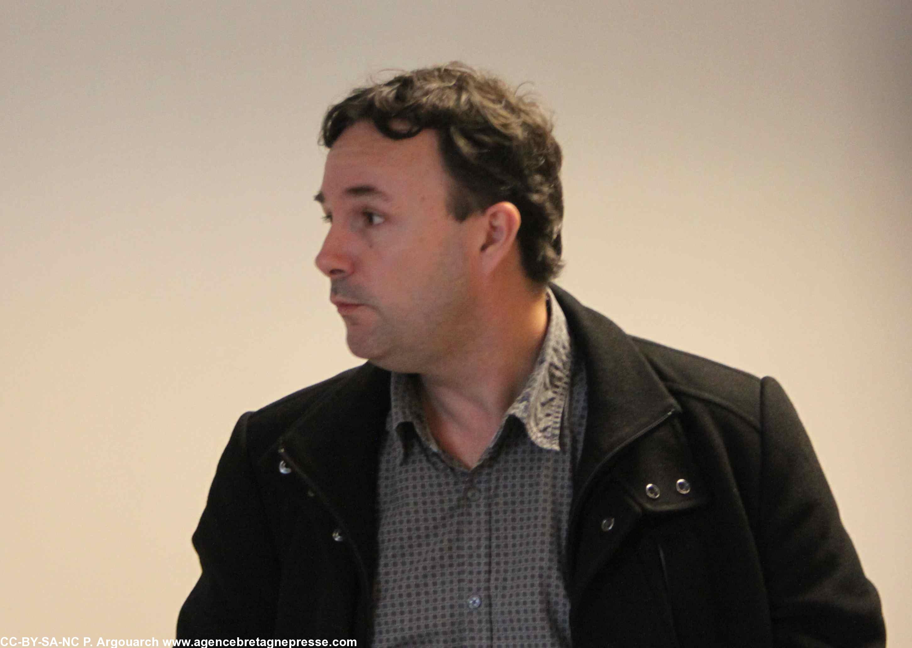 Aymeric Poulain-Maubant, ingénieur télécom, un des fondateurs de laCantine numérique de Brest