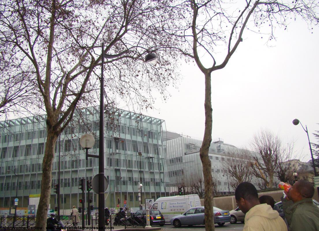 Pour mémoire réalisation à Paris de Philippe Gazeau. Le pavillon Laënnec de l’hôpital Necker - Enfants malades. Ph. 2 mars 2012. Pour mémoire réalisation à Paris de Philippe Gazeau. Le pavillon Laënnec de l’hôpital Necker - Enfants malades. Ph. 2 mars 2012.