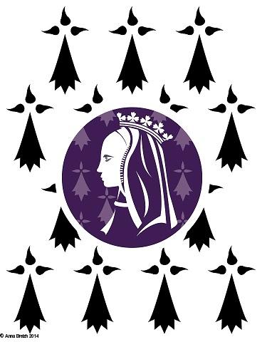La bannière Anne de Bretagne. La bannière Anne de Bretagne.