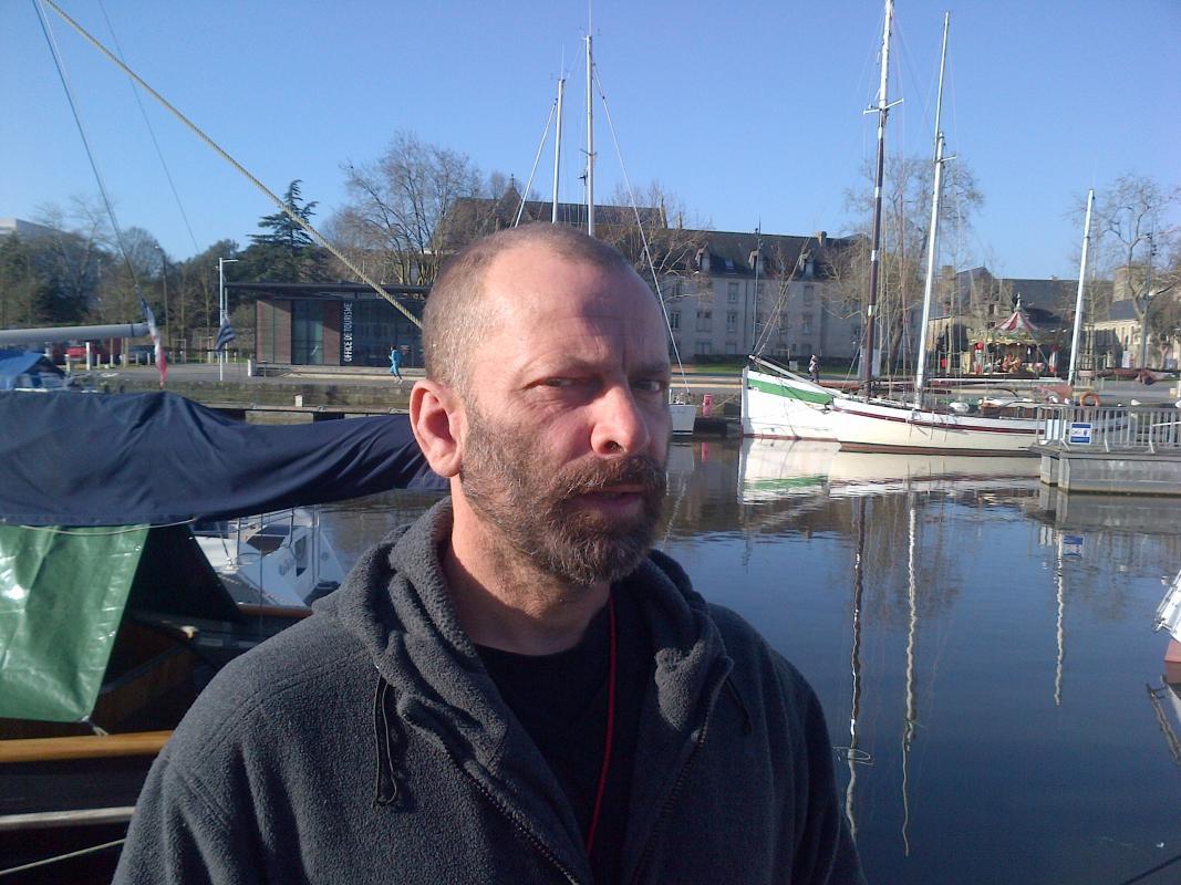 Jean-Marie Le Gall, ancien ostréiculteur, désormais interdit d’exercer son métier.