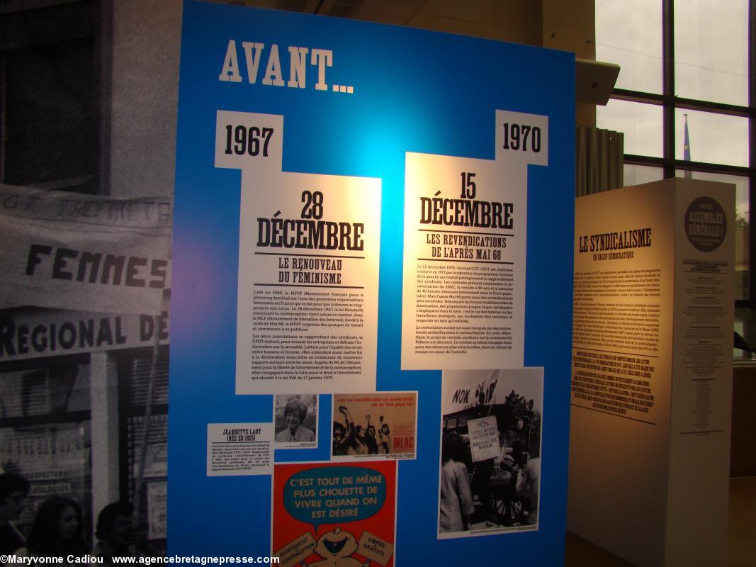Histoire du syndicalisme ouvrier en Basse-Loire. Exposition à l'Hôtel du Département. Histoire du syndicalisme ouvrier en Basse-Loire. Exposition à l'Hôtel du Département.