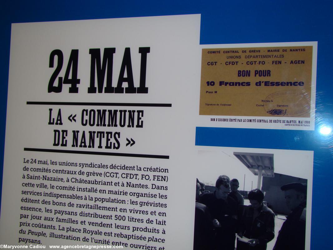 Histoire du syndicalisme ouvrier en Basse-Loire. Exposition à l'Hôtel du Département. Histoire du syndicalisme ouvrier en Basse-Loire. Exposition à l'Hôtel du Département.