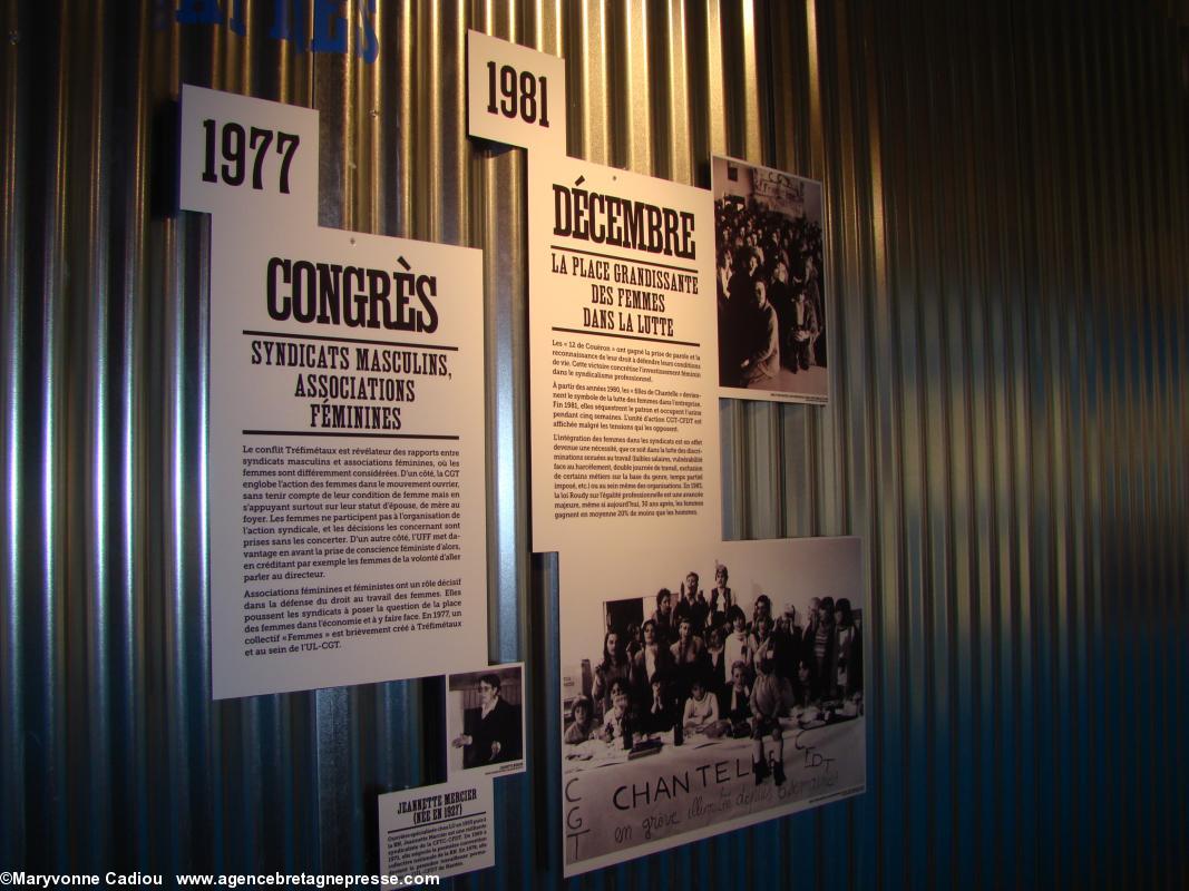 Histoire du syndicalisme ouvrier en Basse-Loire. Exposition à l'Hôtel du Département. Histoire du syndicalisme ouvrier en Basse-Loire. Exposition à l'Hôtel du Département.
