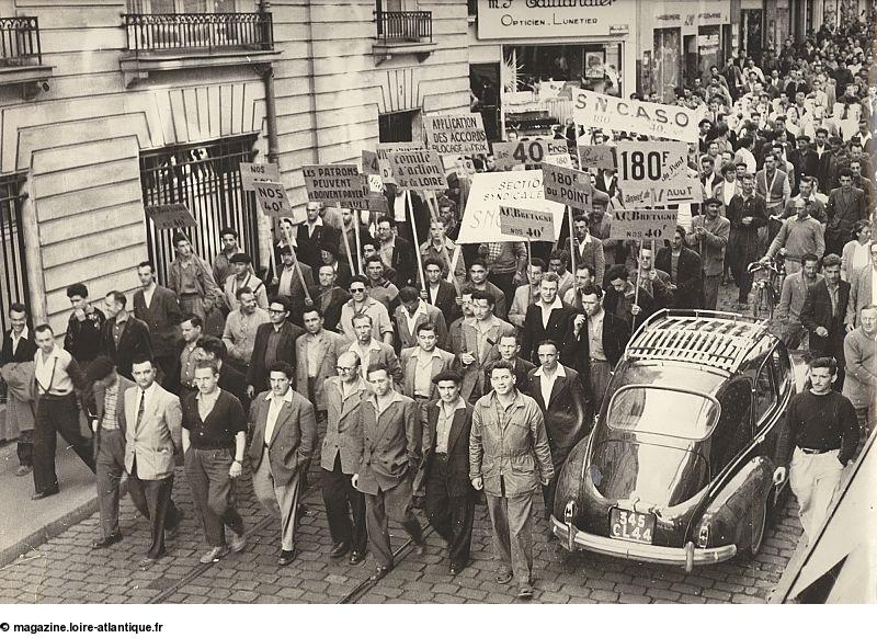 Histoire du syndicalisme ouvrier en Basse-Loire. Exposition à l'Hôtel du Département. Histoire du syndicalisme ouvrier en Basse-Loire. Exposition à l'Hôtel du Département.