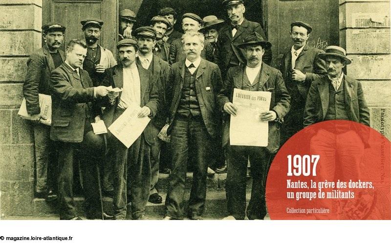 Histoire du syndicalisme ouvrier en Basse-Loire. Exposition à l'Hôtel du Département. Histoire du syndicalisme ouvrier en Basse-Loire. Exposition à l'Hôtel du Département.