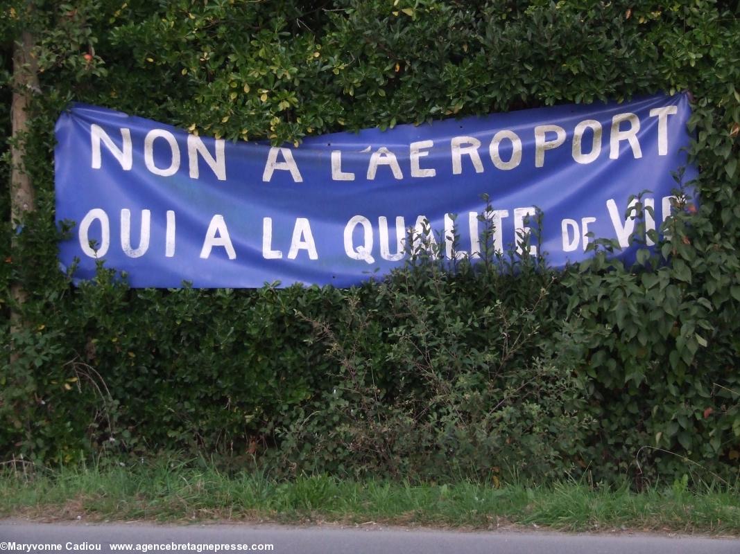 Notre-Dame des-Landes 14 octobre 2008 veut la qualité de vie.