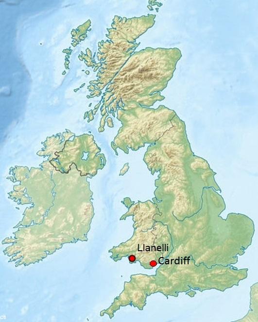 Llanelli, (Eisteddfod 1-9 août) et Cardiff, (Congrès celtique 11-16 août) sont deux villes du sud du Pays de Galles.