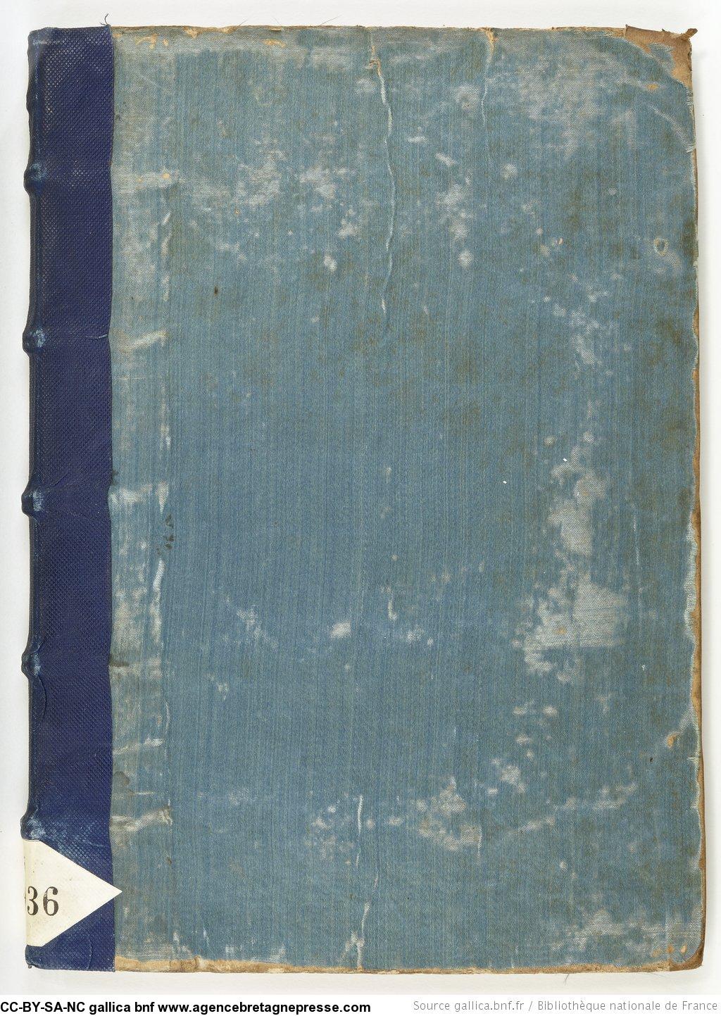 Plat supérieur d'un autre manuscrit enluminé du <i>Récit des funérailles d'Anne de Bretagne, par Pierre Choque, dit Bretaigne, son héraut d'armes</i>. Parchemin, 38 feuillets. BnF, Ms 23936. Plat supérieur d'un autre manuscrit enluminé du <i>Récit des funérailles d'Anne de Bretagne, par Pierre Choque, dit Bretaigne, son héraut d'armes</i>. Parchemin, 38 feuillets. BnF, Ms 23936.