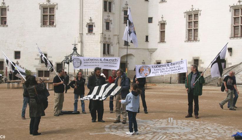 Prise de possession du Chateau des Ducs au nom du peuple breton