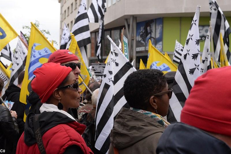 Nantes, 19 avril 2014, manifestation. Bretagne plurielle.