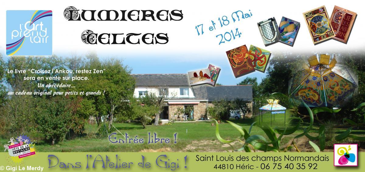 Invitation. Gigi Le Merdy ouvre son atelier d'artiste à Héric lors de <i>L'art prend l'air</i>.