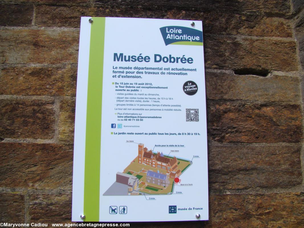 Musée Dobrée fermé pour travaux. Musée Dobrée fermé pour travaux.